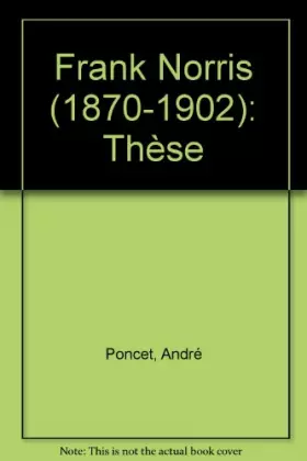 Couverture du produit · Frank Norris
