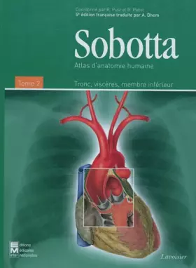 Couverture du produit · Atlas d'anatomie humaine Sobotta: Tome 2, Tronc, viscères, membre inférieur