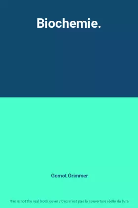 Couverture du produit · Biochemie.