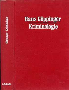 Couverture du produit · Kriminologie (Livre en allemand)