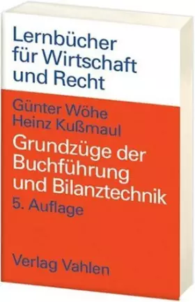 Couverture du produit · Grundzüge der Buchführung und Bilanztechnik - Wöhe, Günter