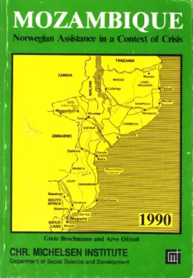 Couverture du produit · Mozambique: Norwegian assistance in a context of crisis