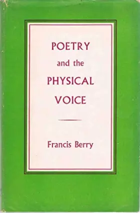 Couverture du produit · Poetry and Physical Voice