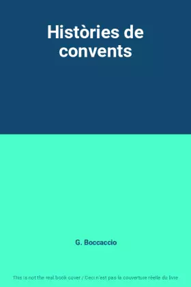 Couverture du produit · Històries de convents