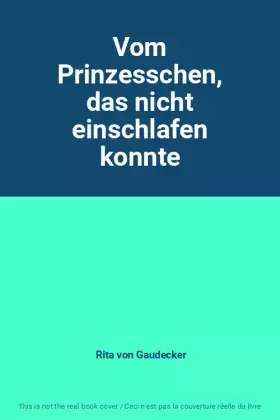 Couverture du produit · Vom Prinzesschen, das nicht einschlafen konnte
