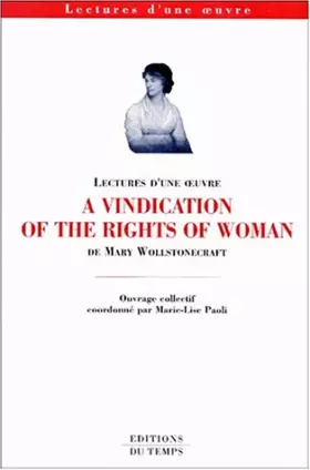 Couverture du produit · A Vindication of the Rights of Woman