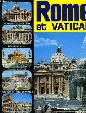Couverture du produit · ROME ET LE VATICAN