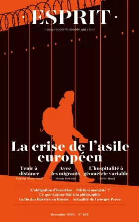 Couverture du produit · Esprit - La crise de l'asile européen: Décembre 2022