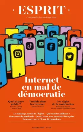 Couverture du produit · Esprit - Internet en mal de démocratie: Novembre 2021