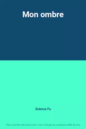 Couverture du produit · Mon ombre