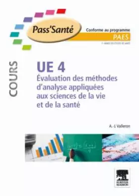 Couverture du produit · UE 4 - Évaluation des méthodes d'analyse appliquées aux sciences de la vie et de la santé