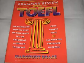 Couverture du produit · Grammar Review for the Test of English As a Foreign Language