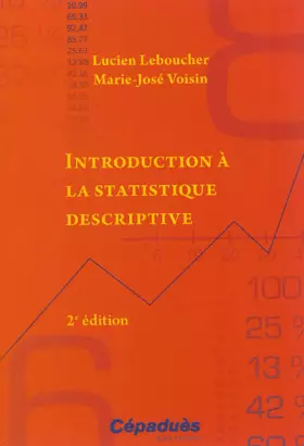 Couverture du produit · Introduction à la statistique descriptive