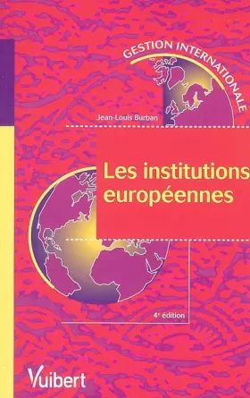 Couverture du produit · Les institutions européennes