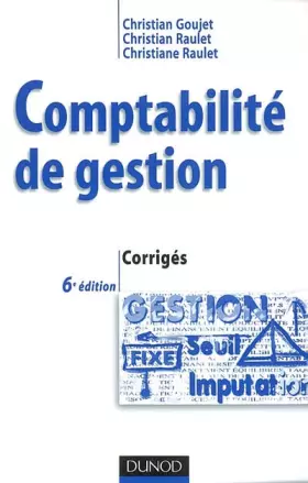 Couverture du produit · Comptabilité de gestion : Corrigés