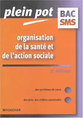 Couverture du produit · Organisation de la santé et de l'action sociale