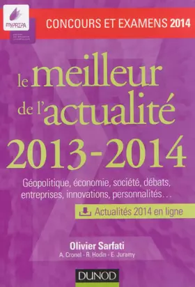 Couverture du produit · Le meilleur de l'actualité 2013-2014 - Concours et examens 2014
