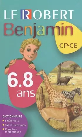 Couverture du produit · Le Robert benjamin : CP-CE