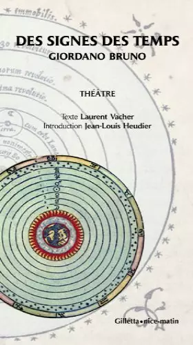 Couverture du produit · Des signes des temps, Giordano Bruno