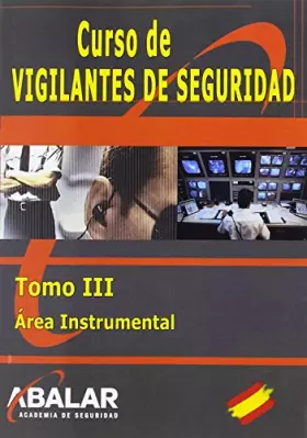 Couverture du produit · VIGILANTE DE SEGURIDAD. ÁREA INSTRUMENTAL