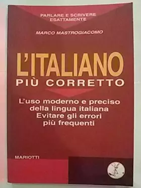 Couverture du produit · L'italiano più corretto
