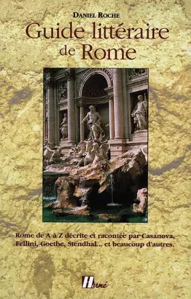 Couverture du produit · Guide littéraire de Rome