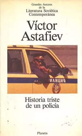 Couverture du produit · Historia triste de un policia