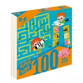 Couverture du produit · 100 jeux pour super futés 5-6 ans