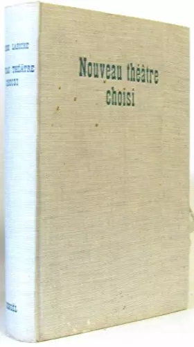 Couverture du produit · Eugène Labiche. Nouveau théâtre choisi: Préface et notes par Gilbert Sigaux