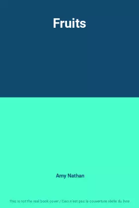 Couverture du produit · Fruits