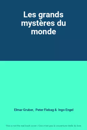 Couverture du produit · Les grands mystères du monde