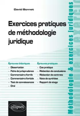 Couverture du produit · Exercices Pratiques de Méthodologie Juridique