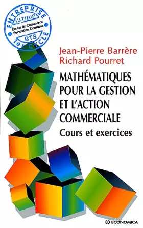 Couverture du produit · Mathématiques pour la gestion et l'action commerciale