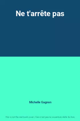 Couverture du produit · Ne t'arrête pas
