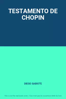 Couverture du produit · TESTAMENTO DE CHOPIN