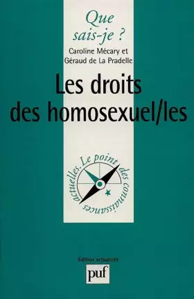 Couverture du produit · Les Droits des homosexuel/les