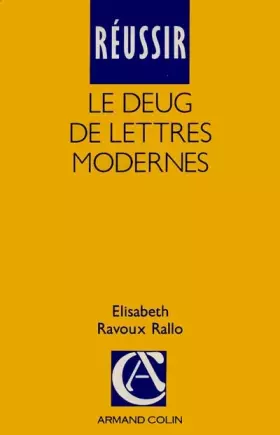 Couverture du produit · Réussir le DEUG de lettres modernes