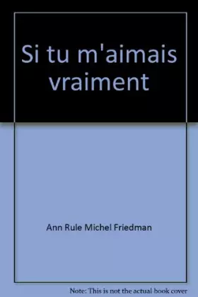 Couverture du produit · Si tu m'aimais vraiment