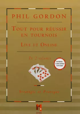 Couverture du produit · Coffret Poker, Tout pour réussir en tournois, live et online