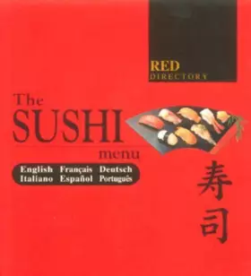 Couverture du produit · Red Directory: Sushi Menu: Your Guide to Authentic Japanese Sushi