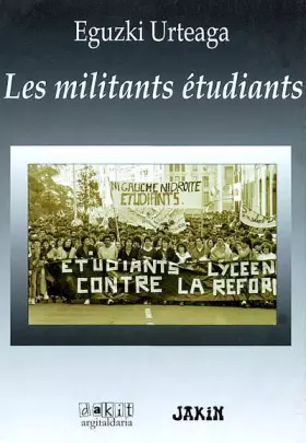 Couverture du produit · Les militants étudiants