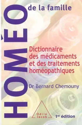 Couverture du produit · Dictionnaire des médicaments et des traitements homéopathiques
