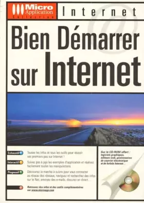 Couverture du produit · Démarrez sur Internet (avec CD-rom)