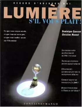 Couverture du produit · Lumière s'il vous plaît !