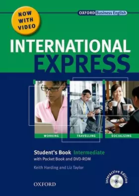 Couverture du produit · International Express, Interactive Editions: Intermediate: Student's Pack: (Student's Book, Pocket Book & DVD)
