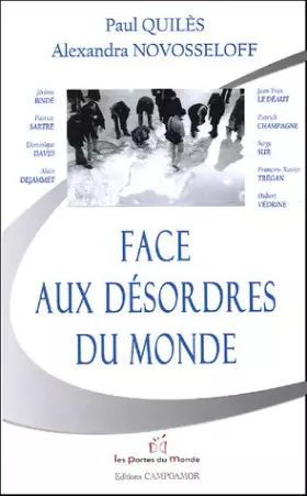 Couverture du produit · Face aux désordres du Monde