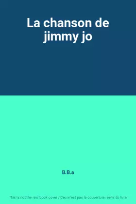 Couverture du produit · La chanson de jimmy jo
