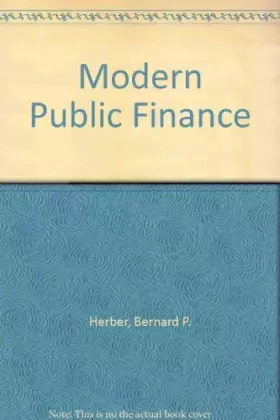 Couverture du produit · Modern Public Finance