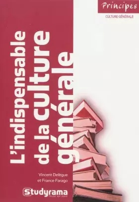 Couverture du produit · L'indispensable de la culture générale