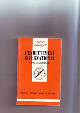 Couverture du produit · L' Endettement international